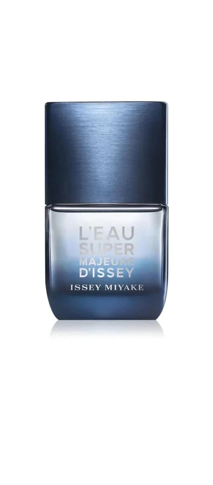 L’Eau Super Majeure d’Issey Eau De Toilette Issey Miyake L’Eau Super Majeure d’Issey Eau de Toilette L’Eau Super Majeure d’Issey by Issey Miyake is an intense and dynamic fragrance that amplifies the original L’Eau Majeure d’Issey with enhanced freshness
