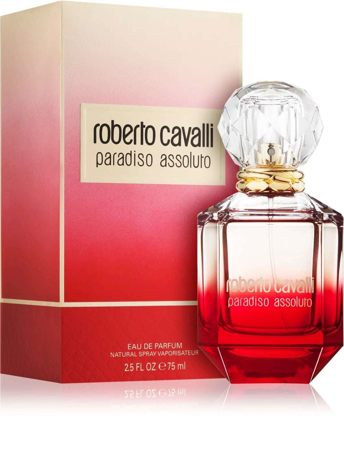 Paradiso Assoluto Eau De Parfum Fragrance Profile: Top Notes: The fragrance opens with a vibrant burst of fruity and floral notes, including juicy peach and bright bergamot. This initial explosion of freshness and sweetness sets the stage for a sophistica