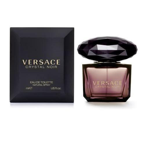 Crystal Noir Eau de Toilette Versace Crystal Noir Eau de Toilette is a captivating and mysterious fragrance from the house of Versace. Known for its deep, sensual profile, this scent is a striking choice for those who embrace sophistication and elegance.