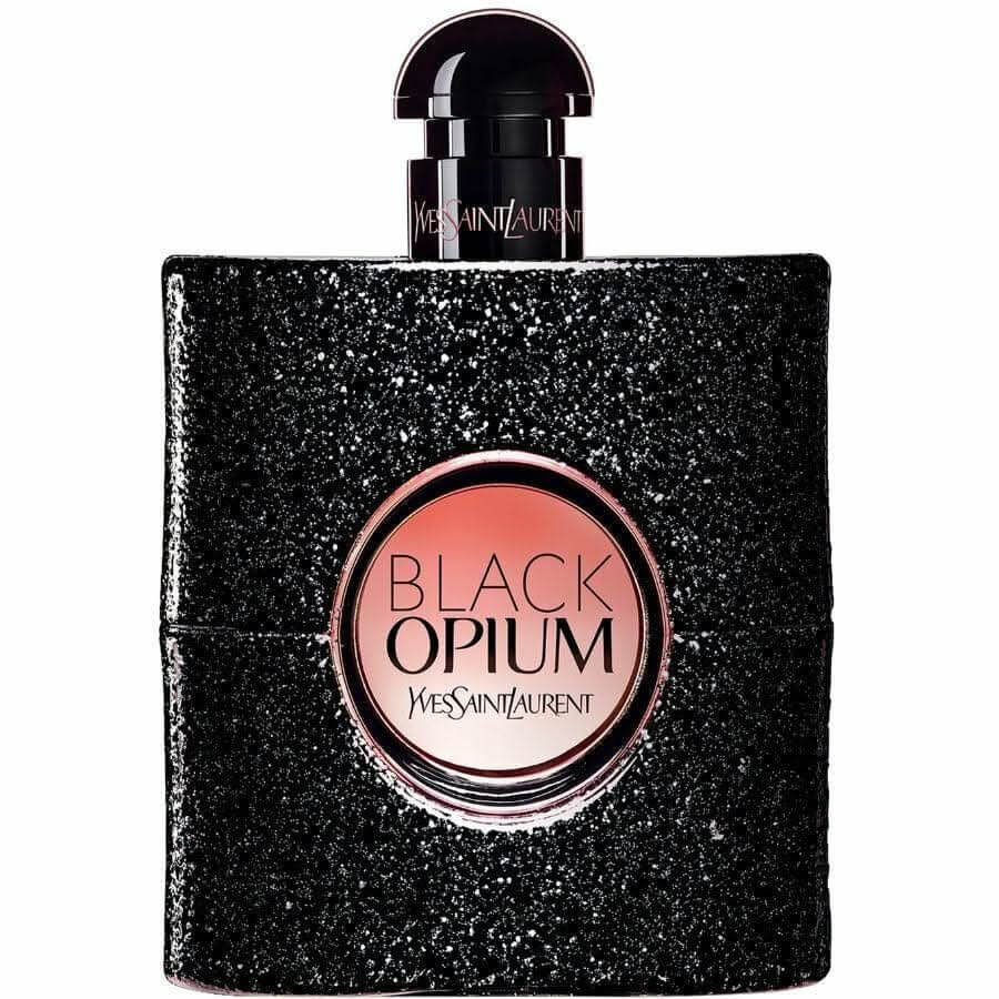 Black Opium Eau De Parfum Yves Saint Laurent Black Opium Eau De Parfum is a bold and seductive fragrance that captures the essence of modern femininity with its intense and alluring scent profile. Launched in 2014, this perfume has become a signature scen