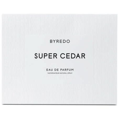 Super Cedar Eau De Parfum Byredo Super Cedar: A Contemporary Ode to Timeless Elegance Byredo Super Cedar is a sophisticated tribute to the classic elegance of cedarwood, reimagined through a modern lens. This Eau de Parfum celebrates the understated beaut