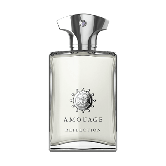 Reflection For Men Eau De Parfum Discover the essence of sophistication and masculinity hidden within Amouage Reflection Eau de Parfum for men. Classic notes, complemented by unexpected ingredients, create a timeless composition that perfectly highlights
