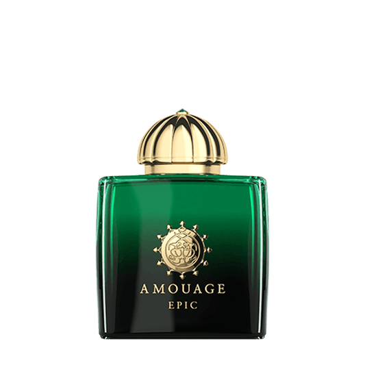 Epic For Women Eau De Parfum Wrap yourself in a mystical cloud of smoke from the Orient and transport yourself to the legendary Silk Road with the help of a spicy fragrance. Amouage Epic women's Eau de Parfum will surprise you with a palette of notes that