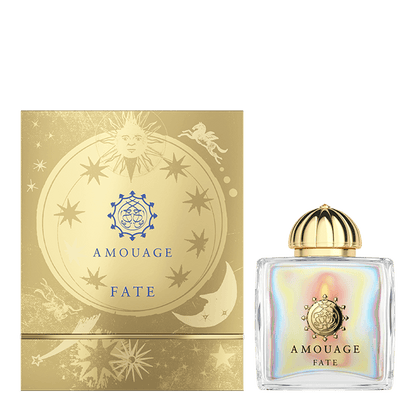 Fate For Women Eau De Parfum The extraordinary and luxurious Amouage Fate Eau de Parfum is like a caress from the night that clings to your skin, brightening your dreams, making them easier to reach. This oriental floral fragrance is designed for romantic