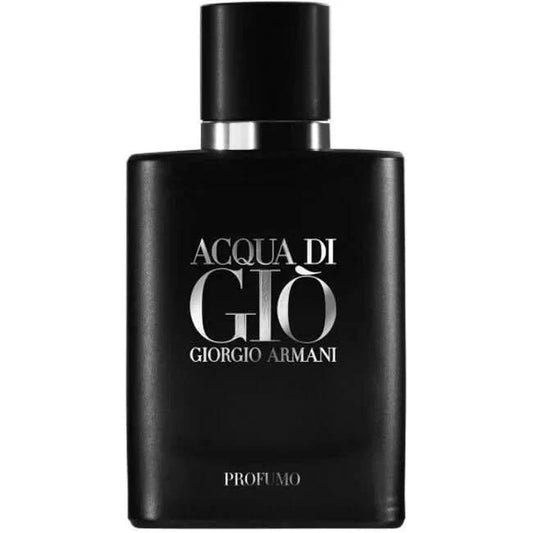 Acqua di Gio Eau De Parfum Acqua di Gio Eau de Parfum offers a richer and longer-lasting scent that combines fresh and marine notes with woody accords. This fragrance delivers greater intensity and character compared to the original. Notes: Top Notes: The