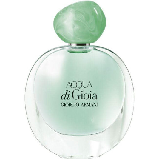 Acqua di Gioia Eau De Parfum Armani Acqua di Gioia Eau de Parfum is a women's fragrance inspired by the nature and elements of the Mediterranean region. Fragrance: Acqua di Gioia Eau de Parfum offers a fresh and vibrant scent that evokes a sense of freedo