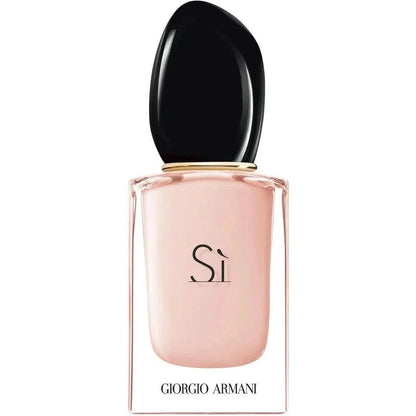 Si Flori Eau De Parfum Beautiful and delicate, Armani Sì Fiori Eau de Toilette is inspired by the simple yet refined charm of flowers. Its vibrant scent evokes a Mediterranean garden glowing under the rays of the setting sun. Authentic and distinctive, Ar