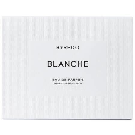 Blanche Eau De Parfum Byredo Blanche: A Clean Slate of Elegance This fragrance evokes the essence of freshly laundered cotton, embodying a pure and elegant freshness that is both comforting and sophisticated. Fragrance ProfileTop Notes: The scent opens wi