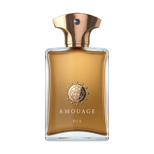 Dia For Men Eau De Parfum Amouage Dia For Men Eau De Parfum is a sophisticated and luxurious fragrance that exudes elegance and refinement. Crafted by the renowned luxury fragrance house Amouage, Dia For Men offers a rich olfactory experience with a blend