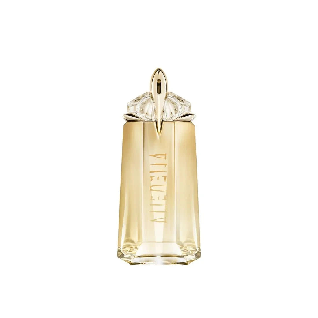 Alien Goddess Eau De Parfum Mugler Alien Goddess Eau de Parfum is a luminous and divine fragrance, celebrated for its blend of radiant floral, sensual vanilla, and warm woody notes. Inspired by the power of the feminine spirit and the celestial energy of