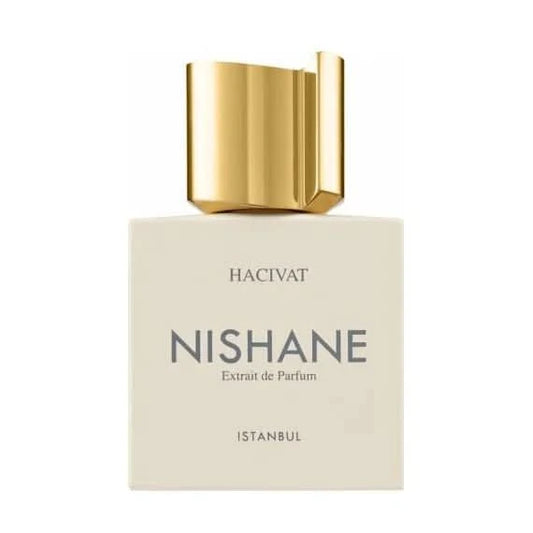 Nishane Hacivat Extrait de Parfum Nishane Hacivat Extrait de Parfum is an elegant and vibrant fragrance, celebrated for its masterful blend of fruity, woody, and chypre notes. Inspired by the Turkish shadow play character "Hacivat," this fragrance embodie