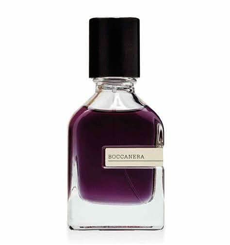 Boccanera Parfum Orto Parisi Boccanera is an intense and provocative fragrance, celebrated for its unique blend of spicy and gourmand notes. Inspired by the dark allure of temptation, Boccanera captivates with its sensual, chocolatey composition, making i