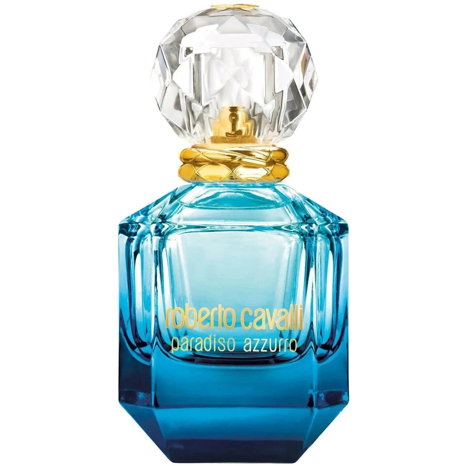 Paradiso Azzurro Eau De Parfum Roberto Cavalli Paradiso Azzurro Eau de Parfum is a vibrant and refreshing fragrance that captures the essence of a Mediterranean escape. This scent evokes the feeling of a sun-drenched paradise, combining elements of the se