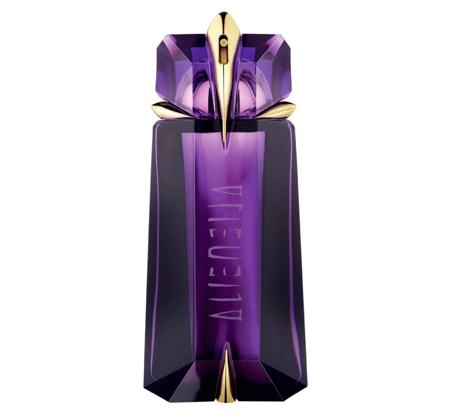 Alien Eau De Parfum Thierry Mugler Alien Eau De Parfum is a captivating and mysterious fragrance that exudes an otherworldly allure. Known for its unique and bold scent profile, Alien stands out with its distinctive and unforgettable composition. Fragranc
