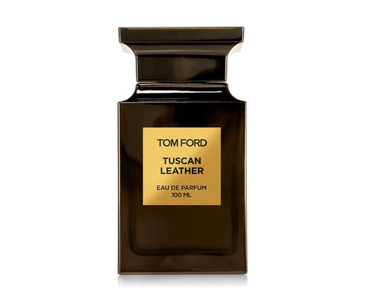 Tuscan Leather Eau De Parfum Tom Ford Tuscan Leather Eau De Parfum is an intoxicating and luxurious fragrance that embodies the raw elegance of leather. Part of Tom Ford's Private Blend collection, this scent is a bold and sophisticated blend of rich leat